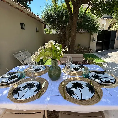 Tres Agreable Et Spacieuse Avec Piscine, Jardin Et Clim Villa Le Cannet